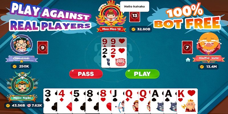 Lưu ý khi chơi apk tiến lên miền Nam 