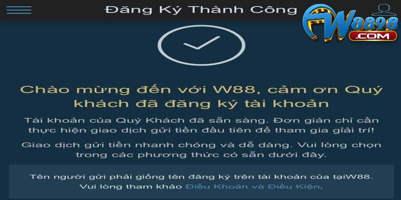 Hướng Dẫn Đăng Ký Tài Khoản W88 Nhanh Chóng Và Tiện Lợi 4 Cách đăng ký tài khoản W88 bằng Smartphone