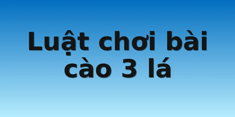 W88_Cách Chơi Bài Cào 3 Lá Luôn Thắng Từ Cao Thủ Chia Sẻ 2 Luật chơi bài cào 3 lá