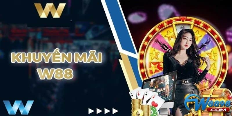 Cập Nhật Khuyến Mãi W88 Mới Nhất Newbie Không Thể Bỏ Qua 2 Tổng hợp các chương trình khuyến mãi mới nhất tại W88