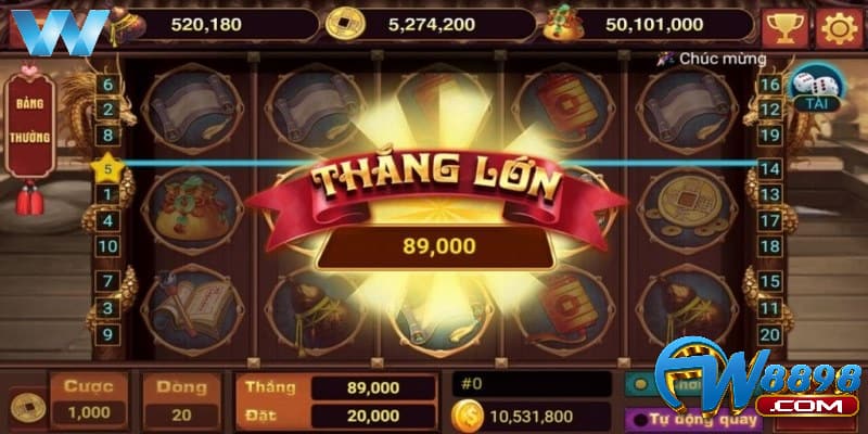 Chơi nổ hũ tại nhà cái W88